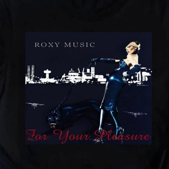 Roxy Music Pop Band Graphic Parent Fan Outfit Retro Streetwear Unisex T-Shirt - Picture 2 of 5